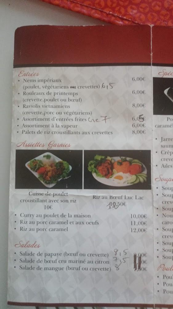 Ambiance Asie-Restaurant vietnamien - Menu Image 3